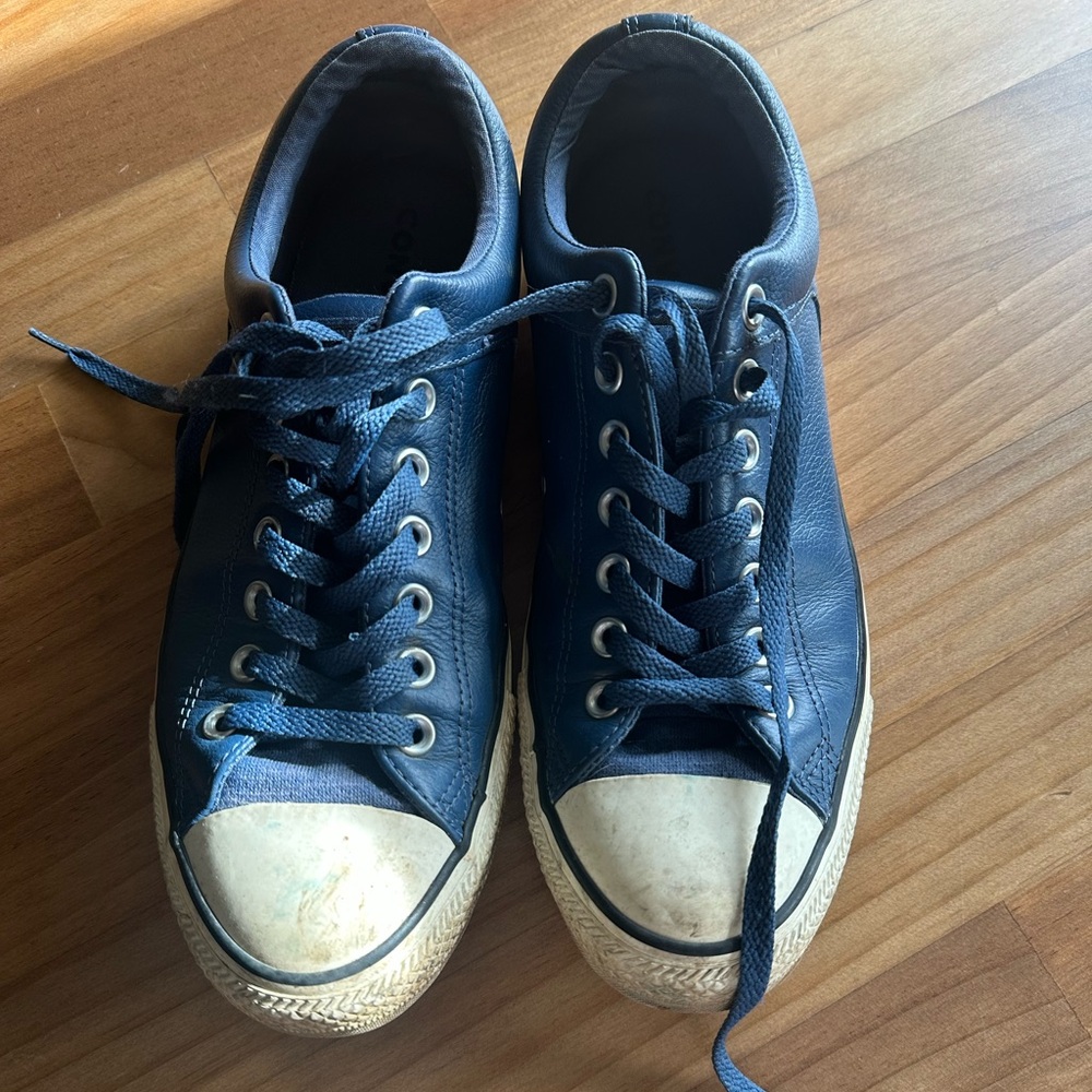 Blue Converse